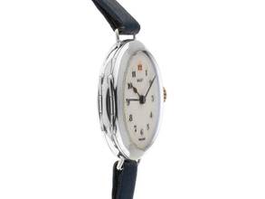 Thumbnail von Rolex Vintage 925 Silber Klappdeckel 1915 original Box sehr gut Vintage