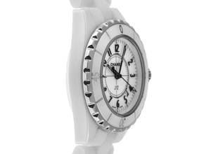 Thumbnail von Chanel J12 Keramik White Ref.H0968 2017 Full Set wie Neu Vintage
