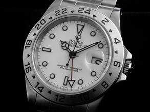 Thumbnail von Rolex Explorer II Ref.16570 1998 Box&Beschreibung sehr gut Vintage