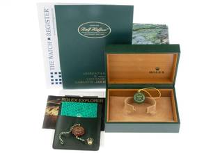 Thumbnail von Rolex Explorer II Ref.16570 1998 Box&Beschreibung sehr gut Vintage