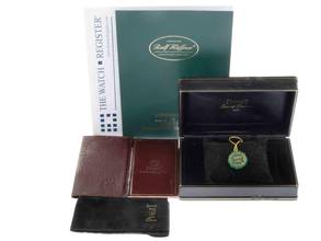 Thumbnail von Piaget Classic Onyx Dial Ref.12343A23 1980 original Box sehr gut Vintage