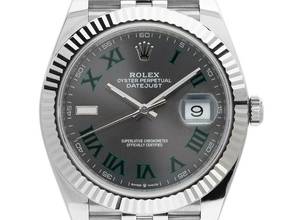 Thumbnail von Rolex Datejust 41 Wimbledon Ref.126334 2019 Full Set wie Neu