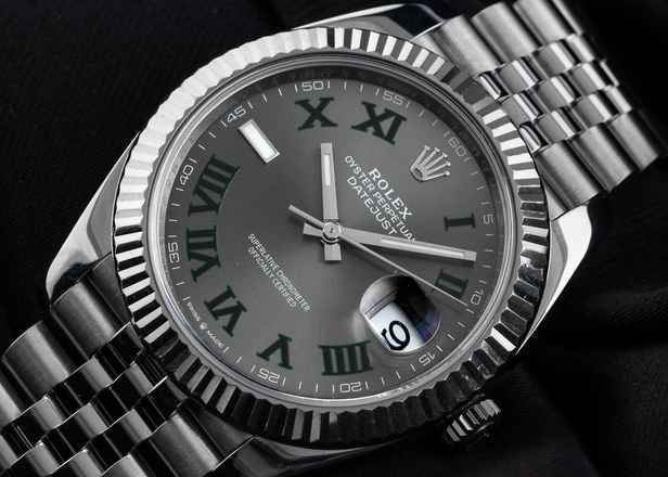  Rolex Datejust 41 Wimbledon Ref.126334 2019 Full Set wie Neu 