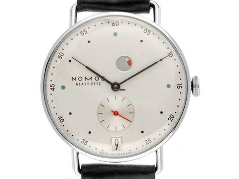  NOMOS Metro Datum Gangreserve Glashütte Metro Date Ref.1101 2025 Full Set Neu 