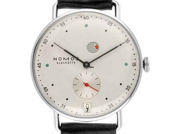  NOMOS Metro Datum Gangreserve Glashütte Metro Date Ref.1101 2025 Full Set Neu 
