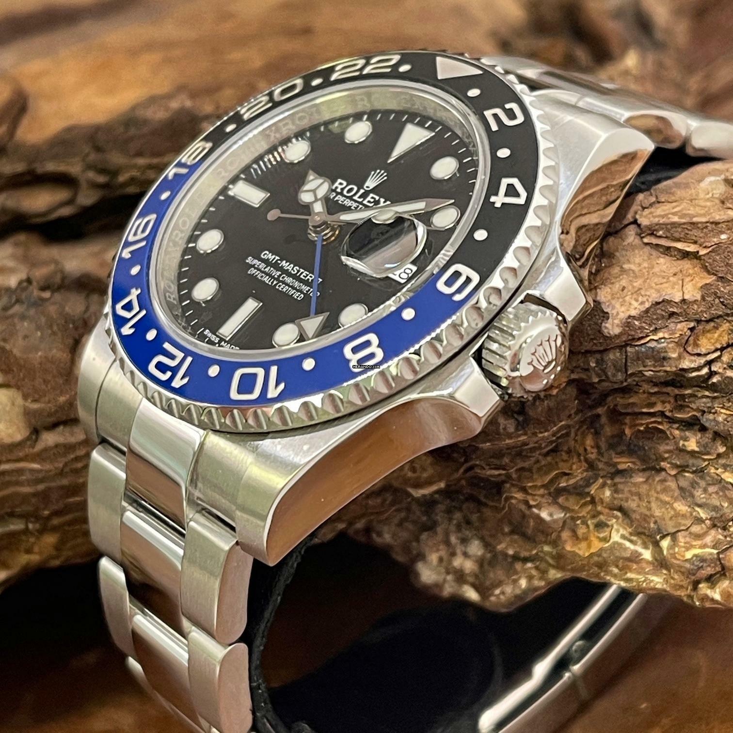 Thumbnail von Rolex GMT-Master II BATMAN - FULL SET - Ref. 116710BLNR