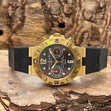 Thumbnail von Bulgari Diagono Diagono Scuba Chronograph - FULLSET - Ref. SC38G - 750er Gelbgold