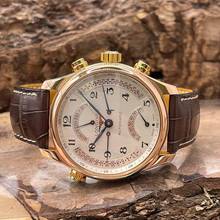 Thumbnail von Longines Master Collection Master Collection Retrograde Chronograph GMT - FULLSET 2016 Ref. L2.714.8.78.3