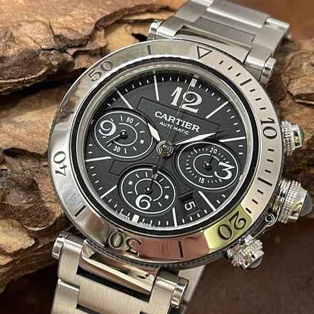  Cartier Pasha Seatimer Chronograph - FULL SET 2011 - Ref. 2995 