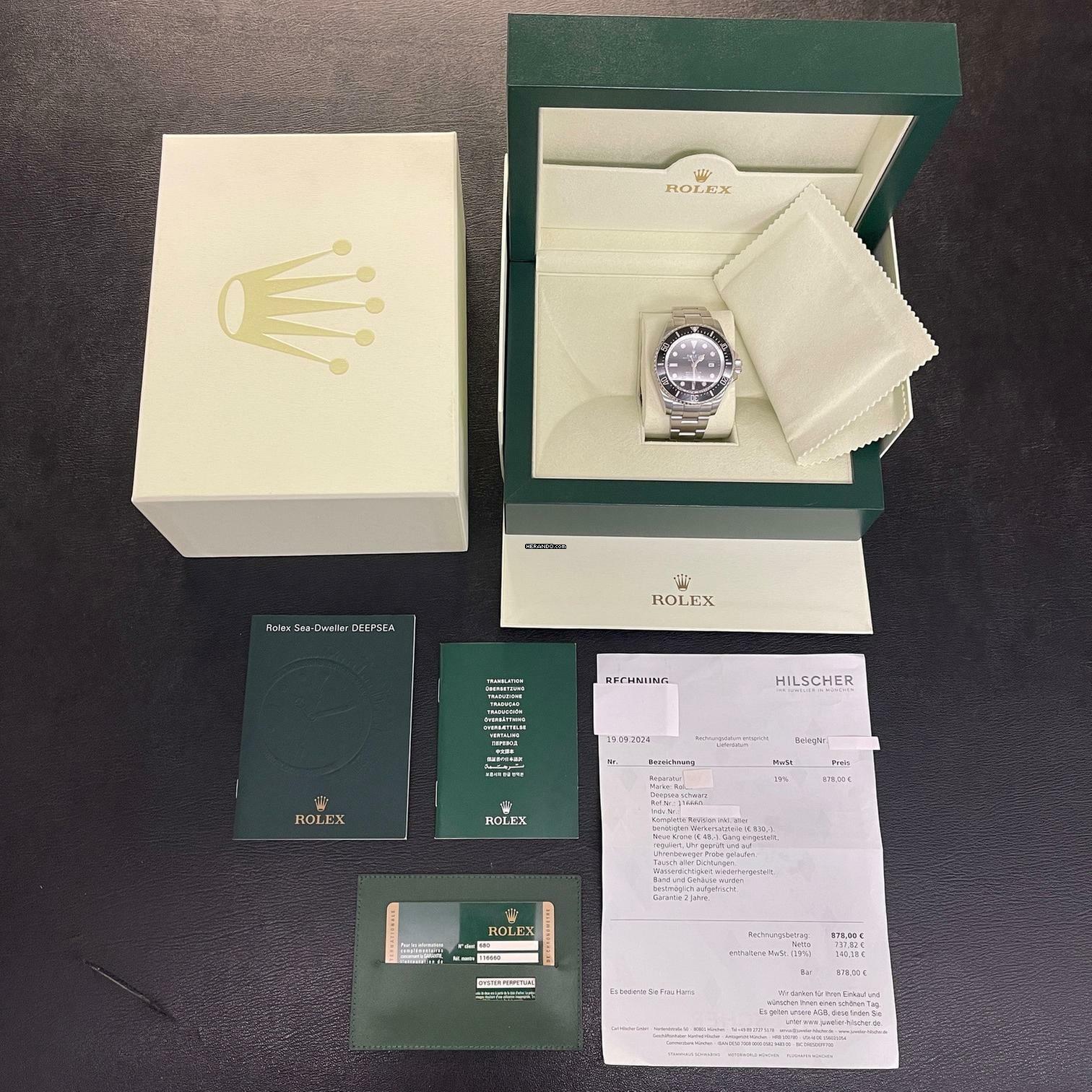 Thumbnail von Rolex Sea-Dweller Deepsea FULL SET 2013 - Ref. 116660