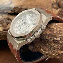 Thumbnail von Audemars Piguet Royal Oak Chronograph Royal Oak Chronograph 39 Weißgold - Ref. 26022BC.OO.D002CR.01 Extract requested from AP