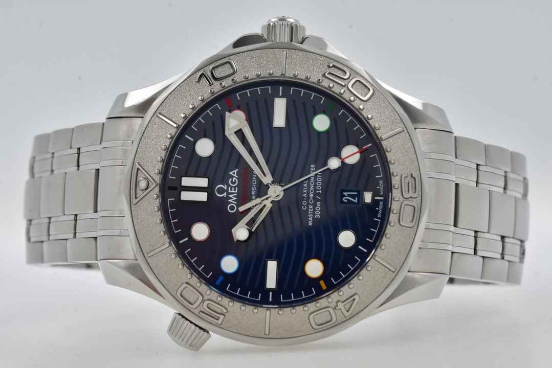  Omega Seamaster 300 Professional Chronometer Blue Dial Beijing 2022 52230422003001 