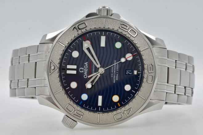  Omega Seamaster 300 Professional Chronometer Blue Dial Beijing 2022 52230422003001 