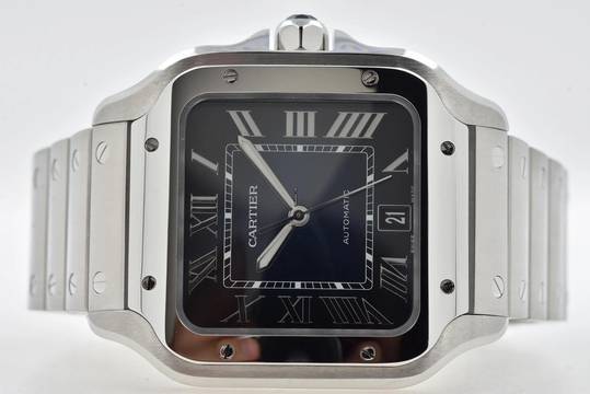  Cartier Santos de Cartier Large Blue Dial WSSA0030 