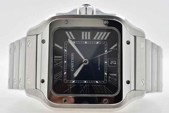  Cartier Santos de Cartier Large Blue Dial WSSA0030 