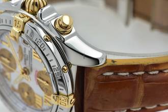 Thumbnail von Breitling Chrono Cockpit Chronograph A13358 Steel Gold