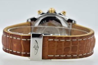 Thumbnail von Breitling Chrono Cockpit Chronograph A13358 Steel Gold