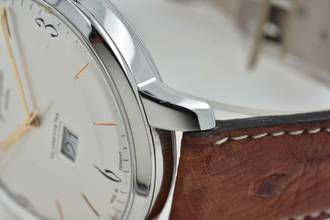 Thumbnail von Glashütte Original Sixties Panoramadatum Panorama Date 2-39-47-01-02-04 Silver Dial