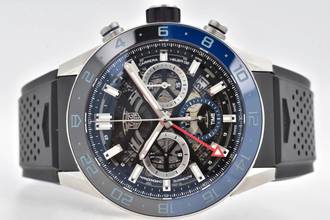 Thumbnail von TAG Heuer Carrera 02 Chronograph GMT Batman CBG2A1Z.BA0658