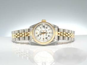 Thumbnail von Rolex Lady-Datejust Edelstahl Gelbgold 750 Diamanten Automatik Gold Stahl Stainless Steel 18kt Yellow Gold Jubilé-band Chronometer Oyster White Dial