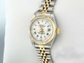 Thumbnail von Rolex Lady-Datejust Edelstahl Gelbgold 750 Diamanten Automatik Gold Stahl Stainless Steel 18kt Yellow Gold Jubilé-band Chronometer Oyster White Dial