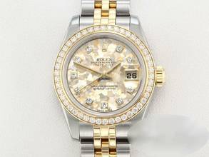 Thumbnail von Rolex Lady-Datejust 179383 Stahl Gelbgold 750 2010 Diamanten Automatik Stainless Steel 18kt Yellow Gold Jubilé-band Chronometer Oyster