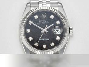 Thumbnail von Rolex Datejust 36 36mm 116234 2016 Stahl Weissgold 750 Diamanten Automatik Gold