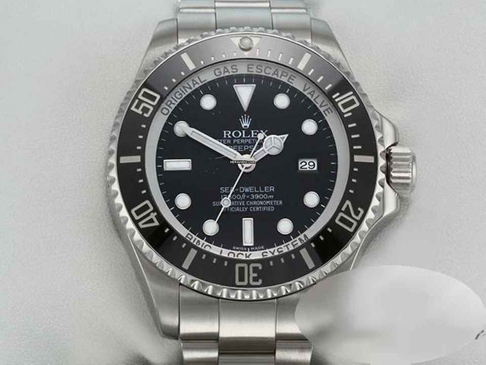  Rolex Sea-Dweller Deepsea Stahl 116660 2009 Automatik Rolex-garantie Bis 10.2026 