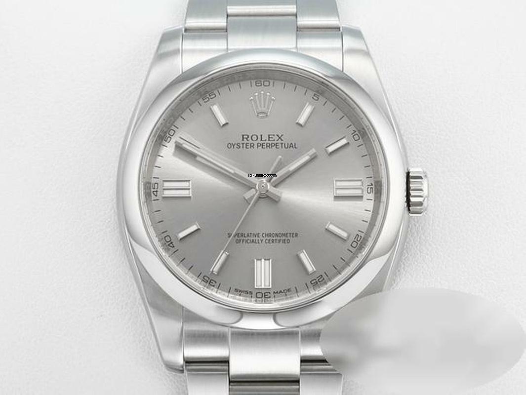  Rolex Oyster Perpetual 36 36mm 116000 2019 Edelstahl Automatik Stahl 