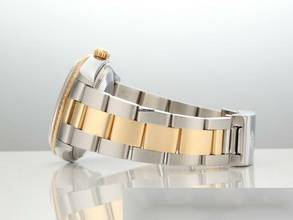 Thumbnail von Rolex Oyster Perpetual Date 34mm 15223 Stahl Gelbgold 750 Automatik Medium 18kt Yellow Gold Edelstahl Stainless Steel Oyster-band Chronometer Blue Dial