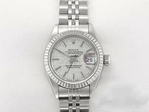 Thumbnail von Rolex Lady-Datejust Edelstahl Weissgold 750 Automatik Stahl Gold Damen Stainless Steel 18kt White Gold Jubilé-band Chronometer Oyster