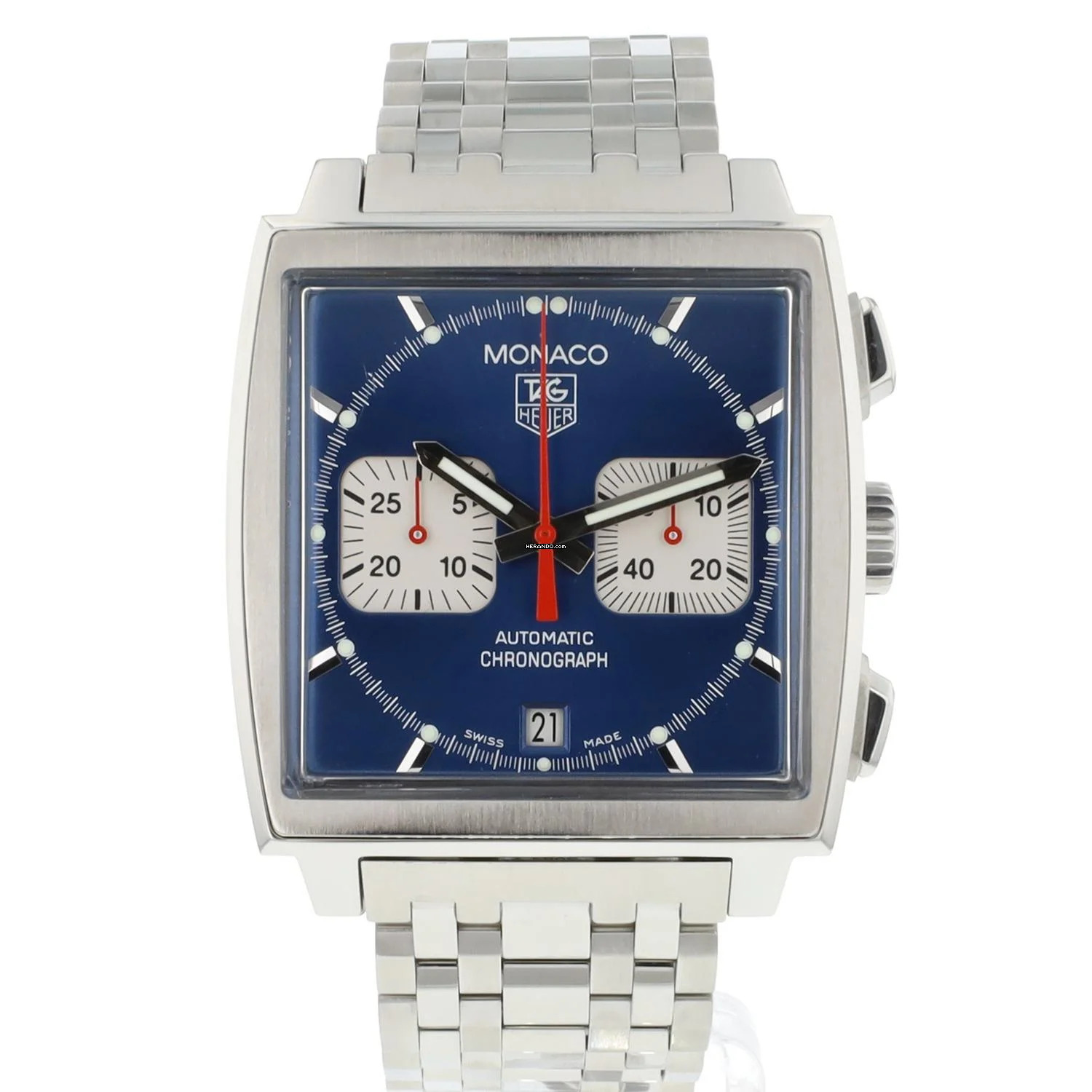  TAG Heuer Monaco Blue Steve McQueen Edition 