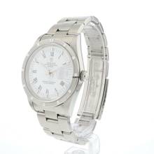 Thumbnail von Rolex Oyster Perpetual Date 34MM Steel White Roman Dial