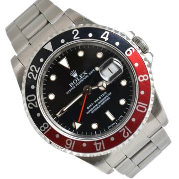  Rolex GMT-Master I 16700 Tritium dial Coke bezel 1994 