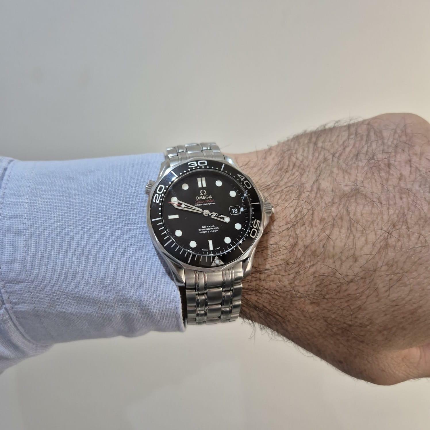 Thumbnail von Omega Seamaster Diver 300 M Cerâmica 41mm automático Completo
