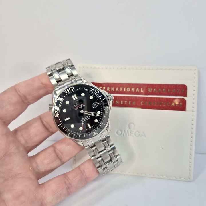  Omega Seamaster Diver 300 M Cerâmica 41mm automático Completo 