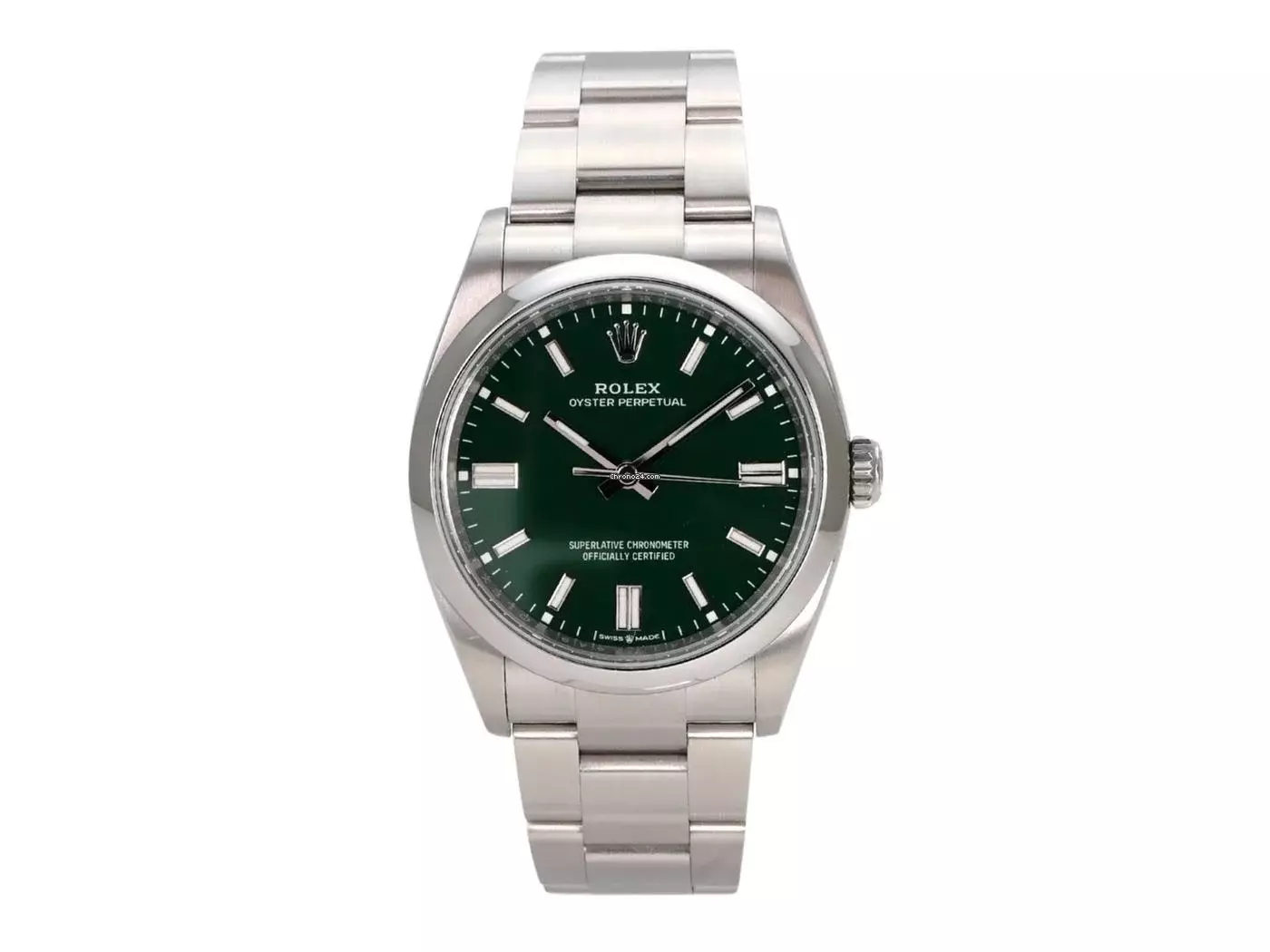Rolex Oyster Perpetual 36 Grün 126000