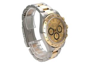 Thumbnail von Rolex Daytona Cosmograph Edelstahl / Gelbgold Ref. 16523 Champagner Diamant