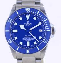 Thumbnail von Tudor Pelagos Titan 2022 Date B+P Diver Titanband Manufakturwerk Blue Dial