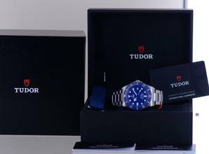 Thumbnail von Tudor Pelagos Titan 2022 Date B+P Diver Titanband Manufakturwerk Blue Dial
