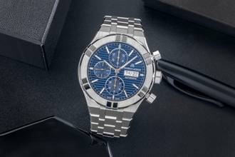 Thumbnail von Maurice Lacroix AIKON Automatic Stahl Chronograph Ref. AI6038-SS002-4301 B&P