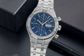 Thumbnail von Maurice Lacroix AIKON Automatic Stahl Chronograph Ref. AI6038-SS002-4301 B&P
