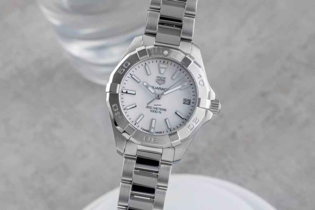  TAG Heuer Aquaracer Lady Stahl MOP Dial Damenuhr Ref.WBD1311.BA0740 B&P 2018 