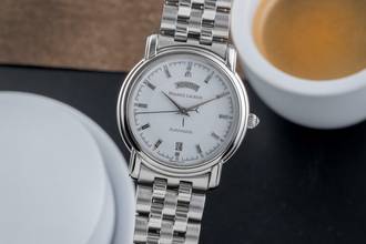 Thumbnail von Maurice Lacroix Pontos Day Date Stahl Automatik Herrenuhr Ref. PT6027
