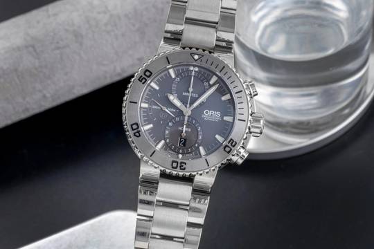  Oris Aquis Titan Chronograph Wolfram Chronograph Automatik 01 674 7655 7253-07 8 26 75PEB 