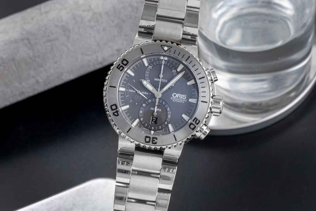  Oris Aquis Titan Chronograph Wolfram Chronograph Automatik 01 674 7655 7253-07 8 26 75PEB 