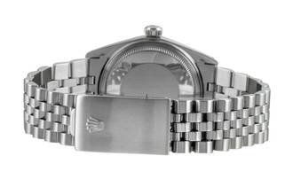 Thumbnail von Rolex Datejust 36 Blue Dial Edelstahl Automatik Herrenuhr Ref. 16030 Klassiker