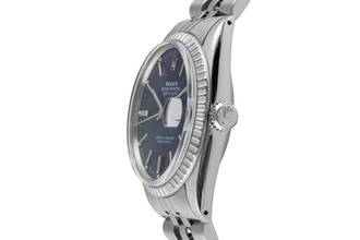 Thumbnail von Rolex Datejust 36 Blue Dial Edelstahl Automatik Herrenuhr Ref. 16030 Klassiker