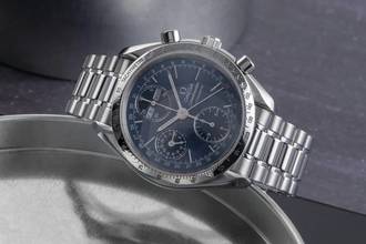 Thumbnail von Omega Speedmaster Day Date Triple Date Chronograph Automatik Herrenuhr Ref. 3521.80.00