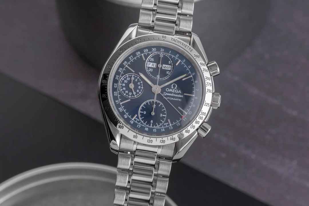  Omega Speedmaster Day Date Triple Date Chronograph Automatik Herrenuhr Ref. 3521.80.00 